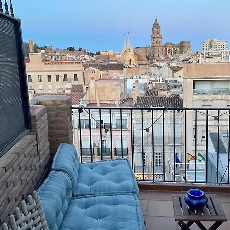 Penthouse Panorama With Large Terraces & 360 Views Lejlighed Málaga Eksteriør billede