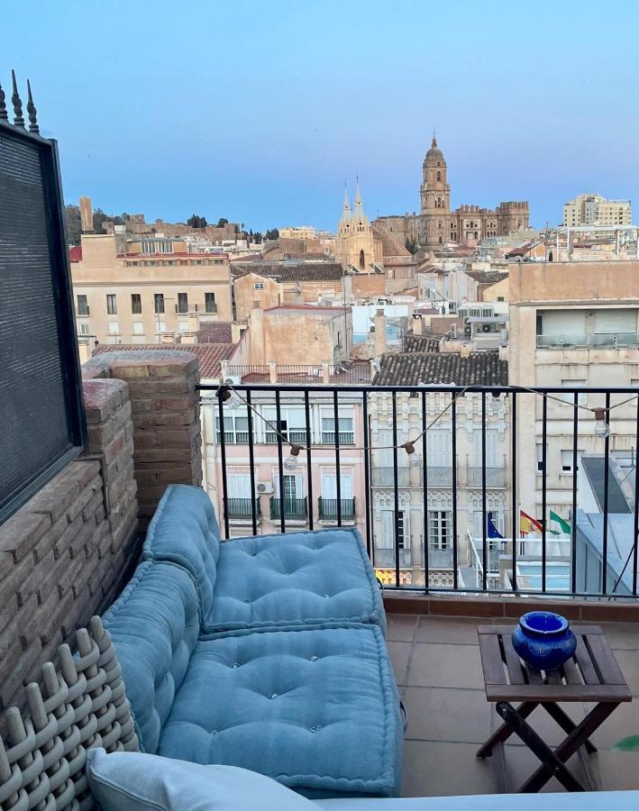 Penthouse Panorama With Large Terraces & 360 Views Lejlighed Málaga Eksteriør billede