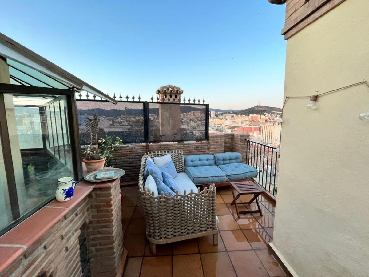 Penthouse Panorama With Large Terraces & 360 Views Lejlighed Málaga Eksteriør billede